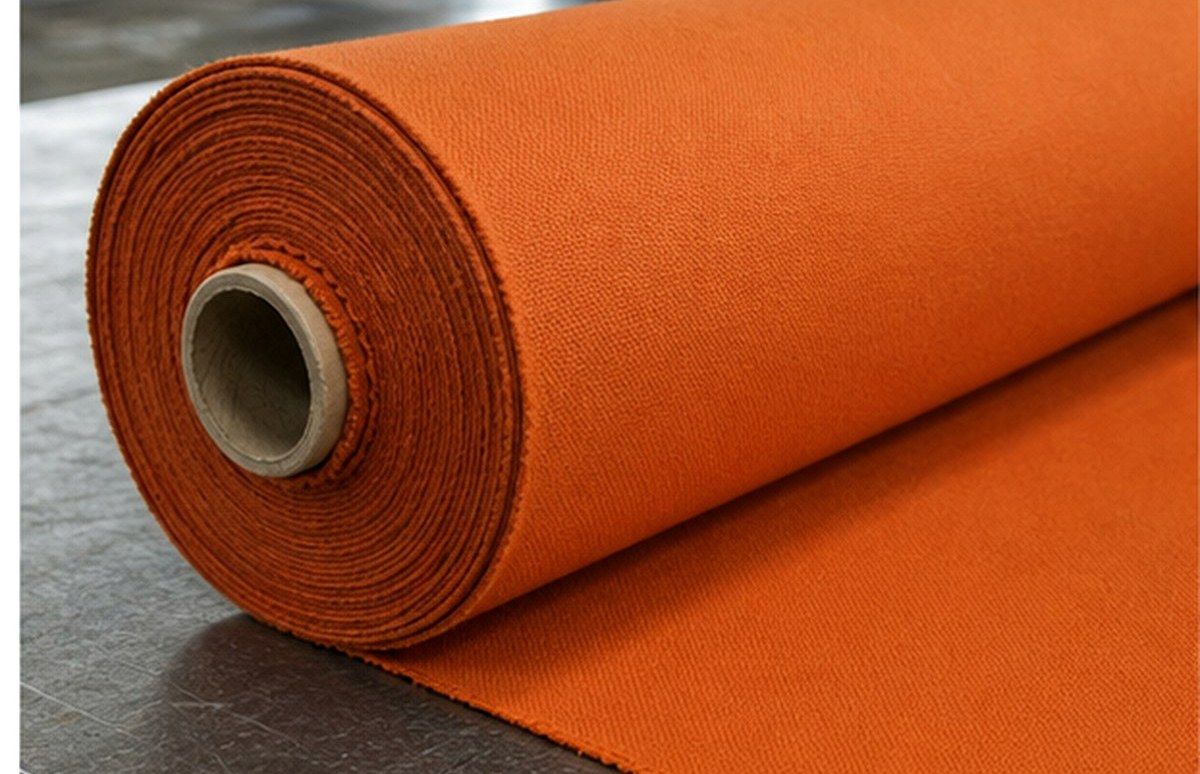 Duck dyed cotton fabric