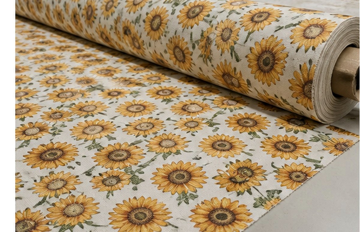 Duck printed cotton fabric