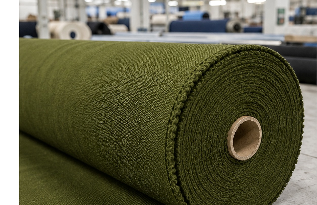 Organic Canvas dyed cotton fabric