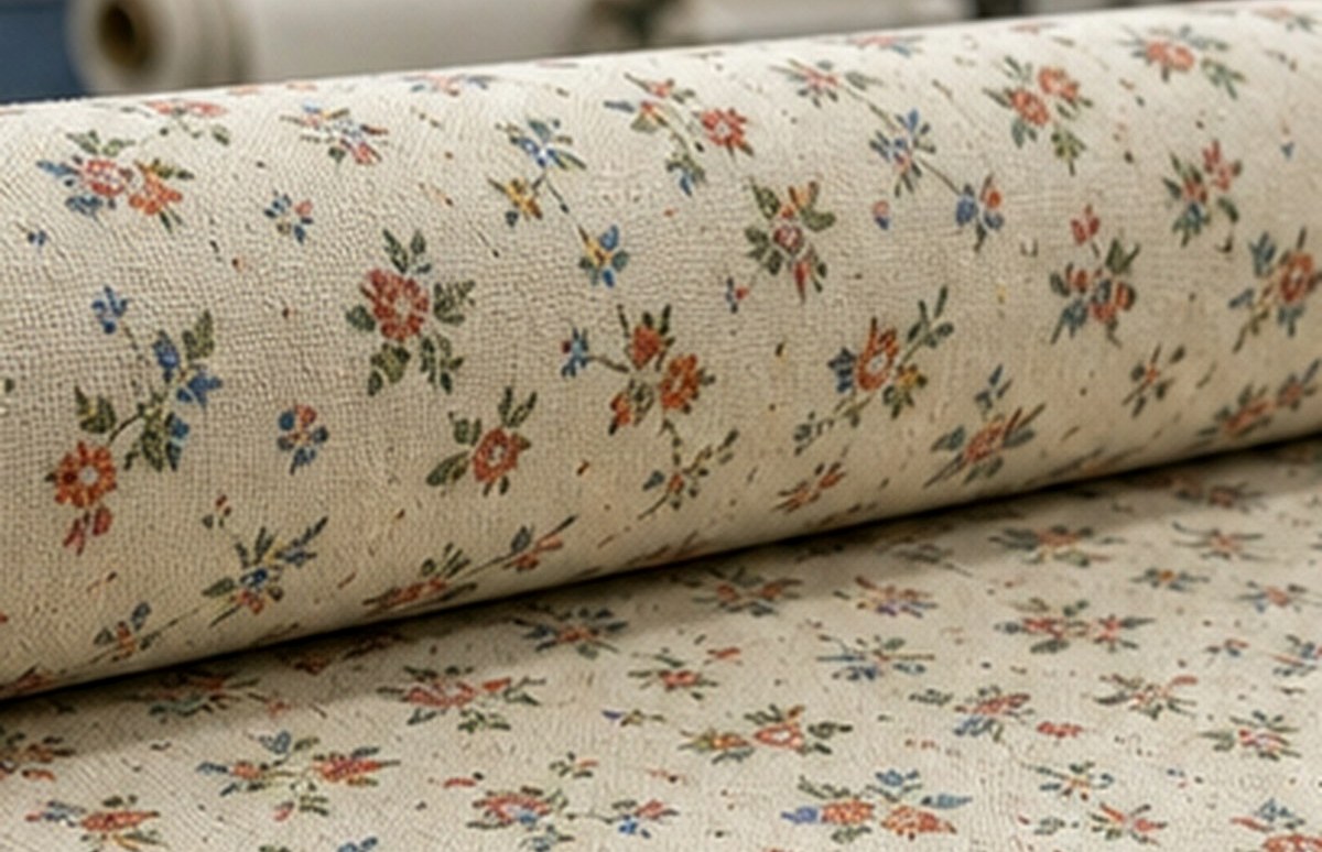 Organic Canvas printed cotton fabric