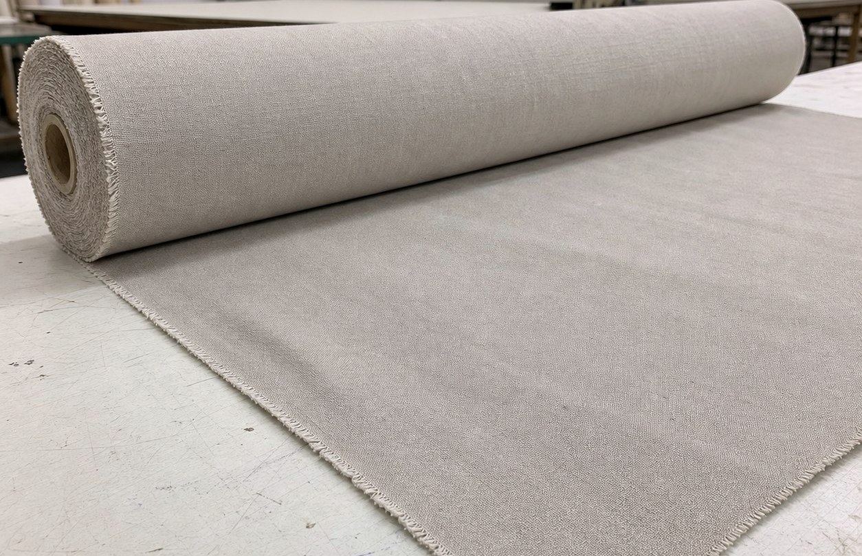 Poplin Grey cotton fabric